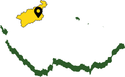 Mapa s polohou obce